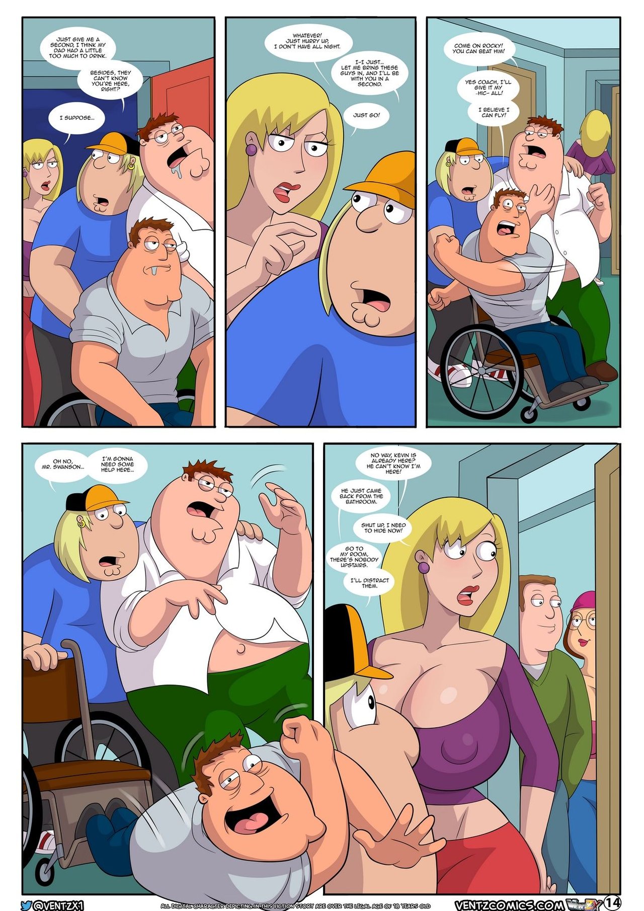 Quahog Diaries 3 - Arabatos page 14 hentai porn comic manga doujin